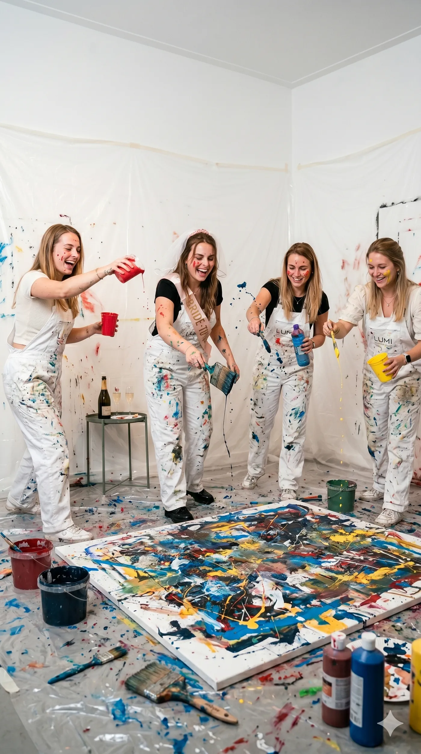 Action Painting van LUMI