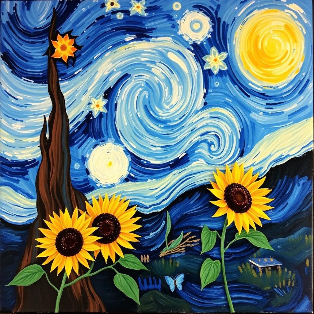 Schilderen als Van Gogh